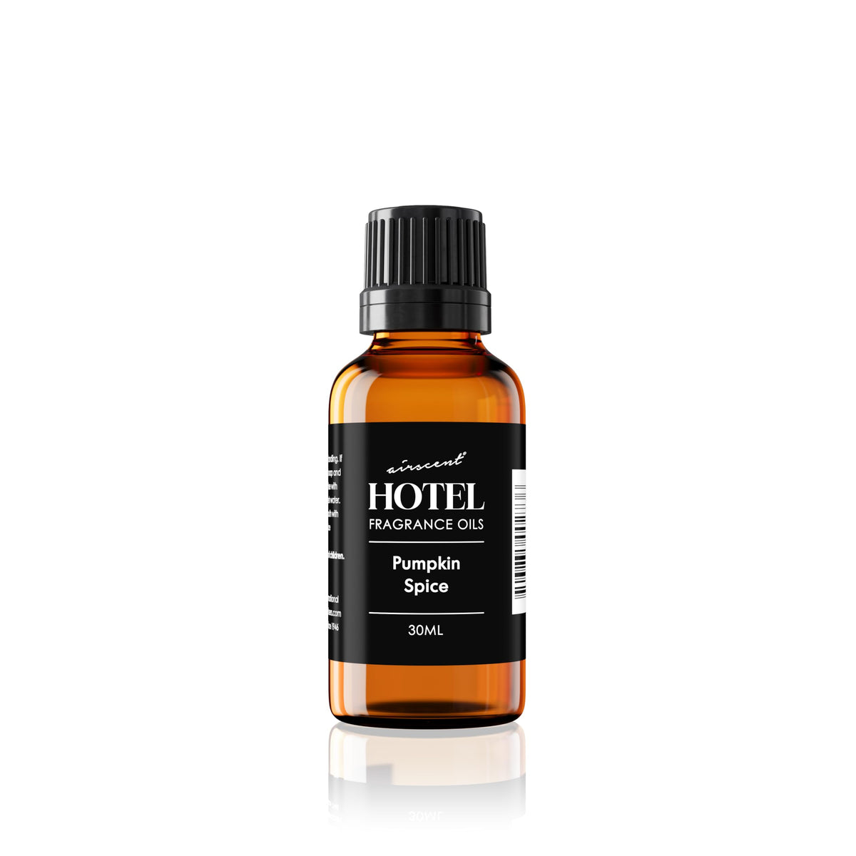 AirScent Pumpkin Spice diffuser oil bottle ready for fall ambiance in living rooms