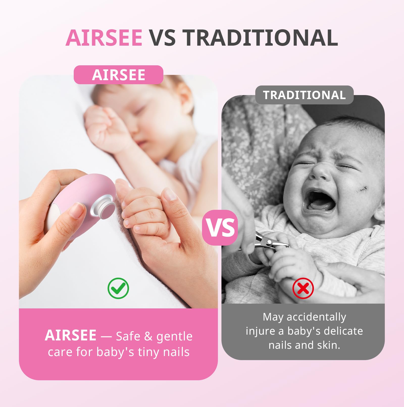 AIRSEE rechargeable base with drop & charge convenience