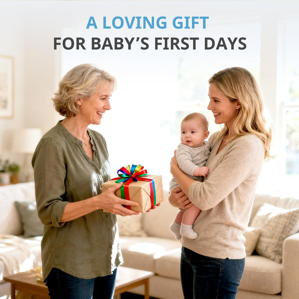 AIRSEE gift-ready packaging makes a thoughtful newborn gift