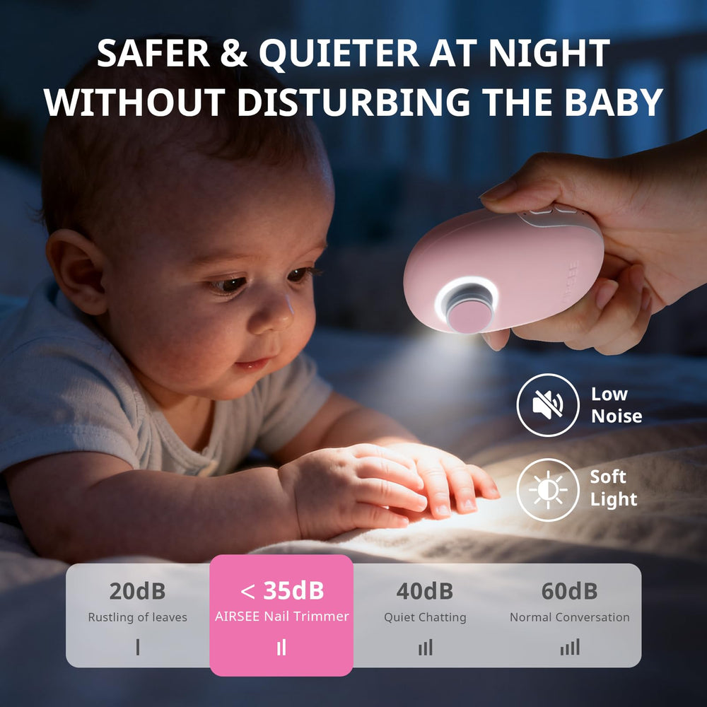 AIRSEE cordless operation for silent nighttime care