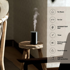 Airversa AN8Kit-3 oil bottles showing Serene White Tea and Vibrant Luxe for premium ambiance.