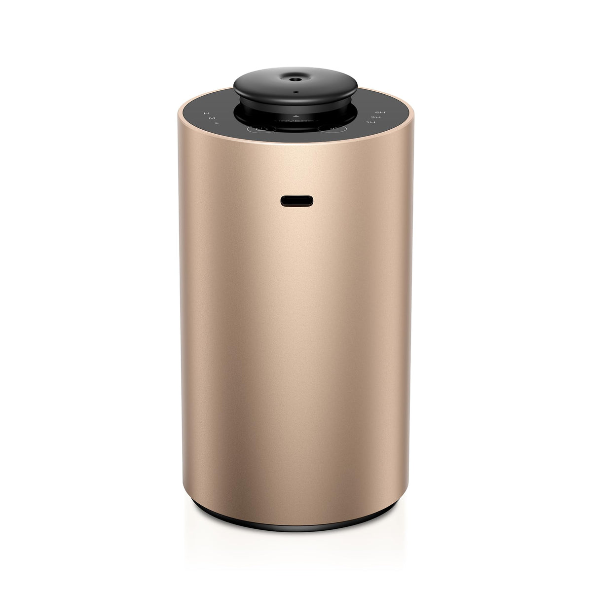 Airversa ANX Desert Titanium diffuser top view for home aromatherapy.