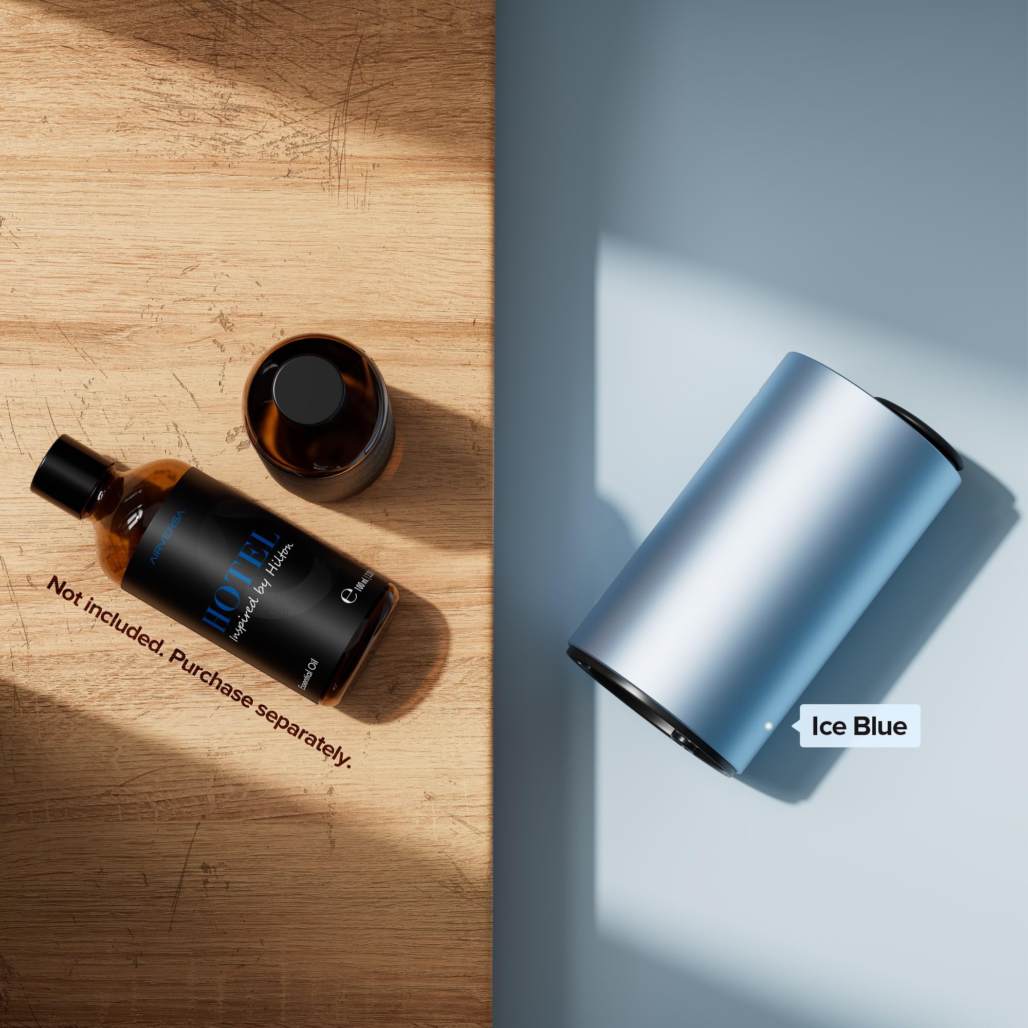 Airversa ANX diffuser in a cozy room ambiance with scent diffusion