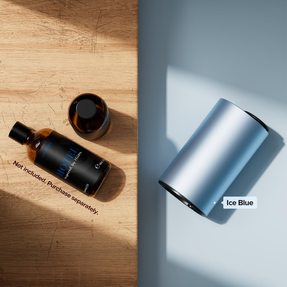 Airversa ANX diffuser in a cozy room ambiance with scent diffusion