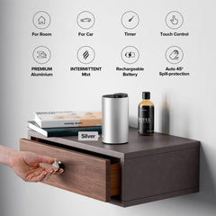 Airversa ANX diffuser side view shows compact form for flexible placement.