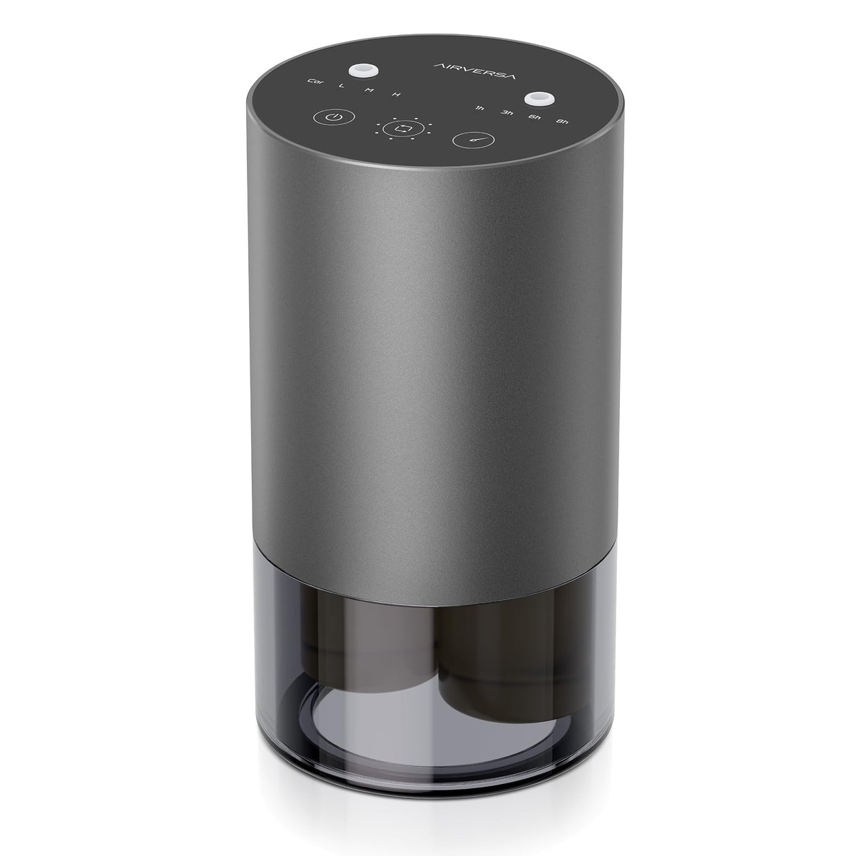 Airversa dual-nozzle diffuser front view; sleek finish ideal for elegant home scenting.