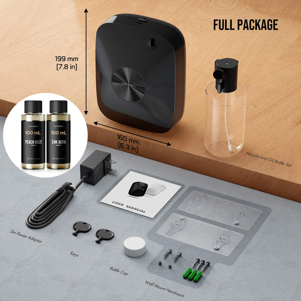 Airversa 400mL bottle supports long-lasting fragrance with fewer refills.