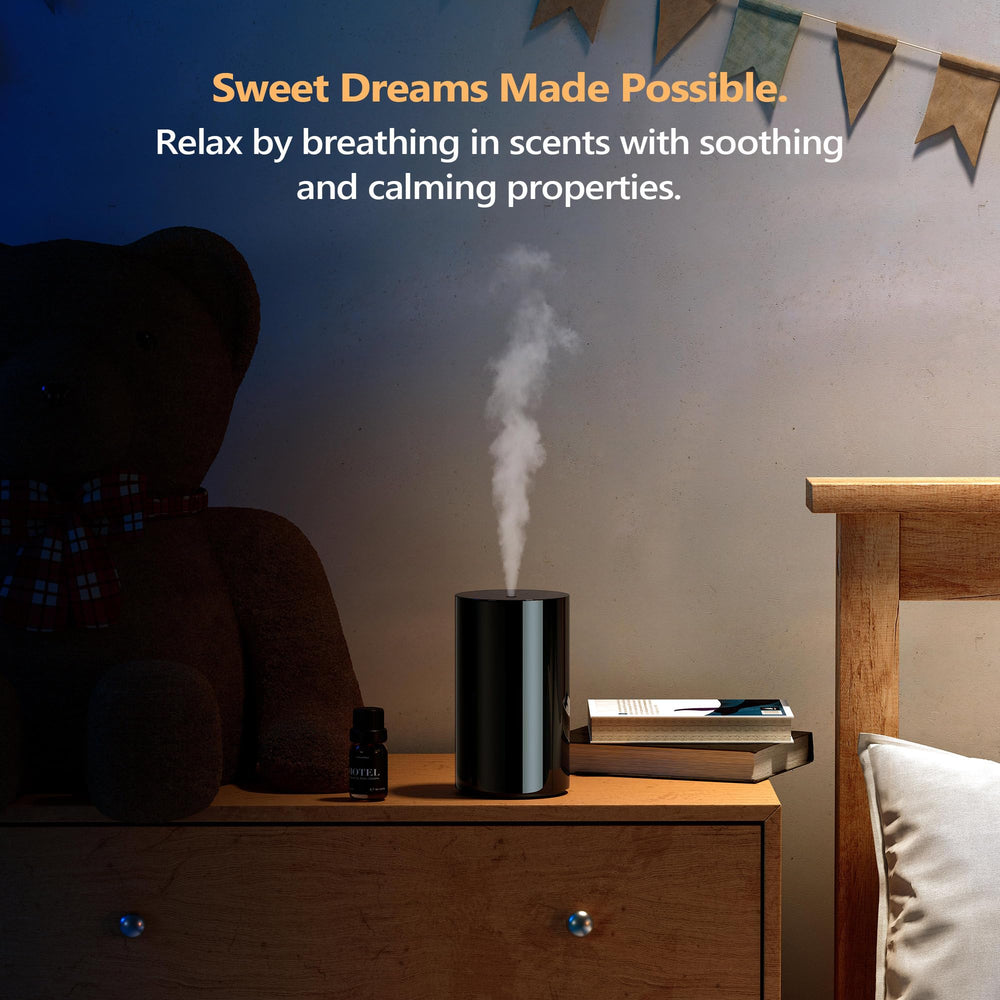 Airversa portable diffuser design fits car and travel spaces.