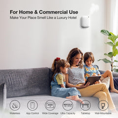 Airversa Sleekpoint app controls allow scheduling and remote adjustment