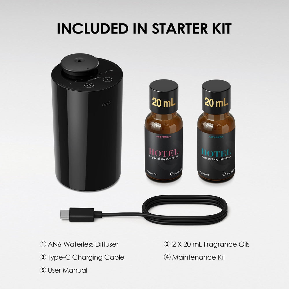 Airversa three mist settings to tune scent intensity.