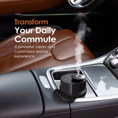 Airversa diffuser with three mist levels for customizable scent.