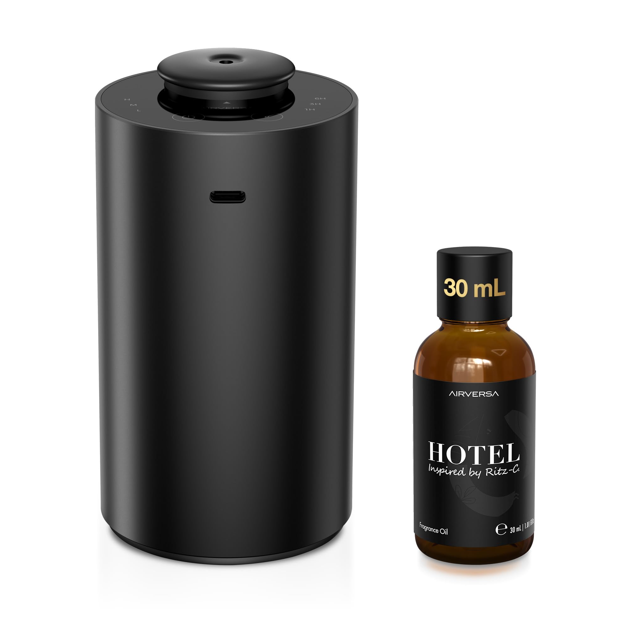 Airversa waterless diffuser starter kit in action, instant ambiance without water refills.