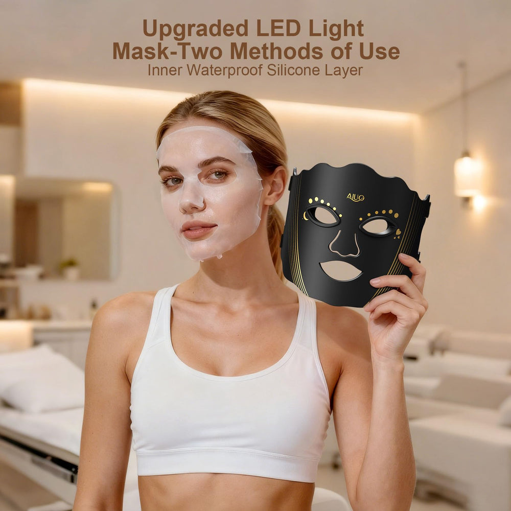 AIUO red light mask offers up to 120 minutes per charge