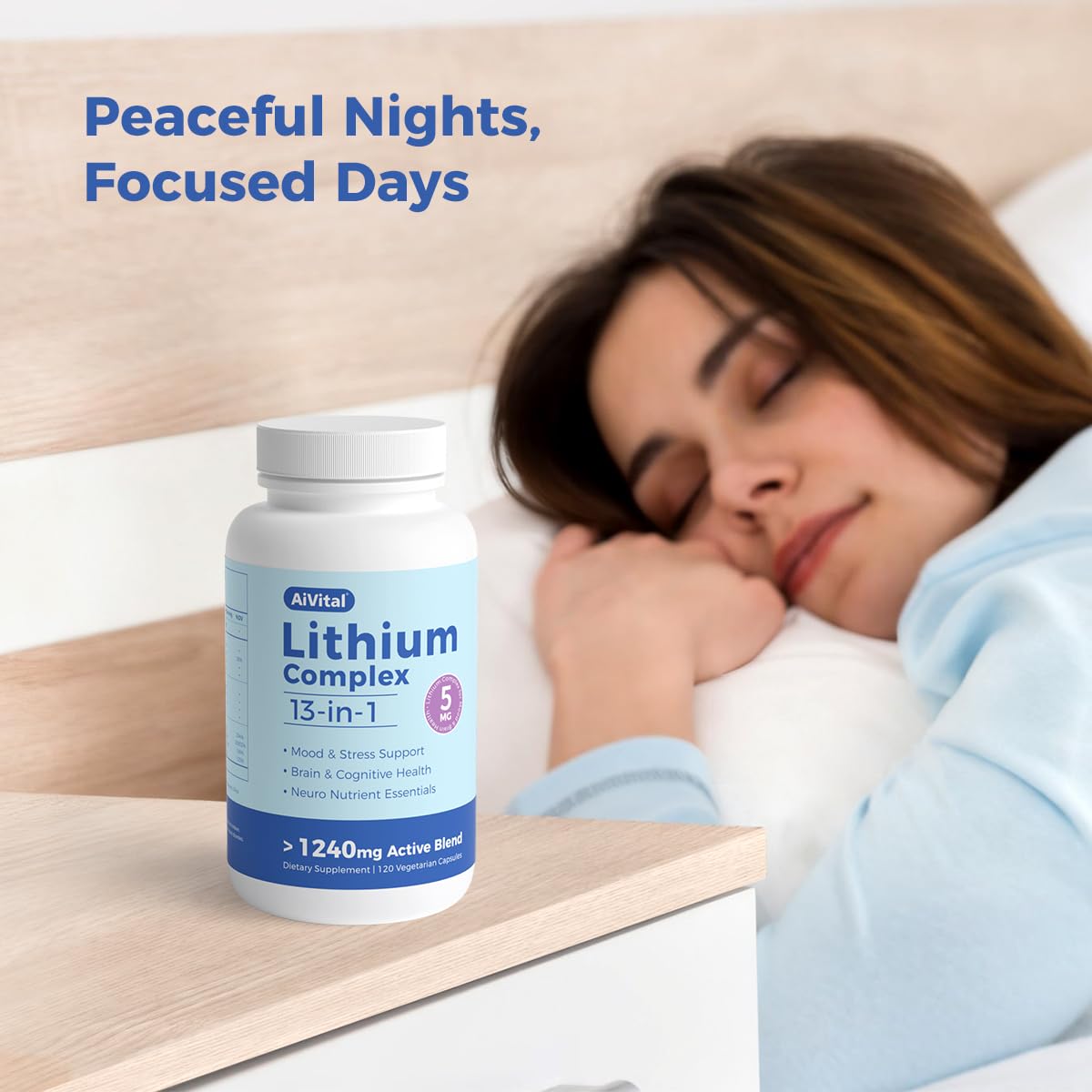 AiVital two-capsule daily serving supports balance.