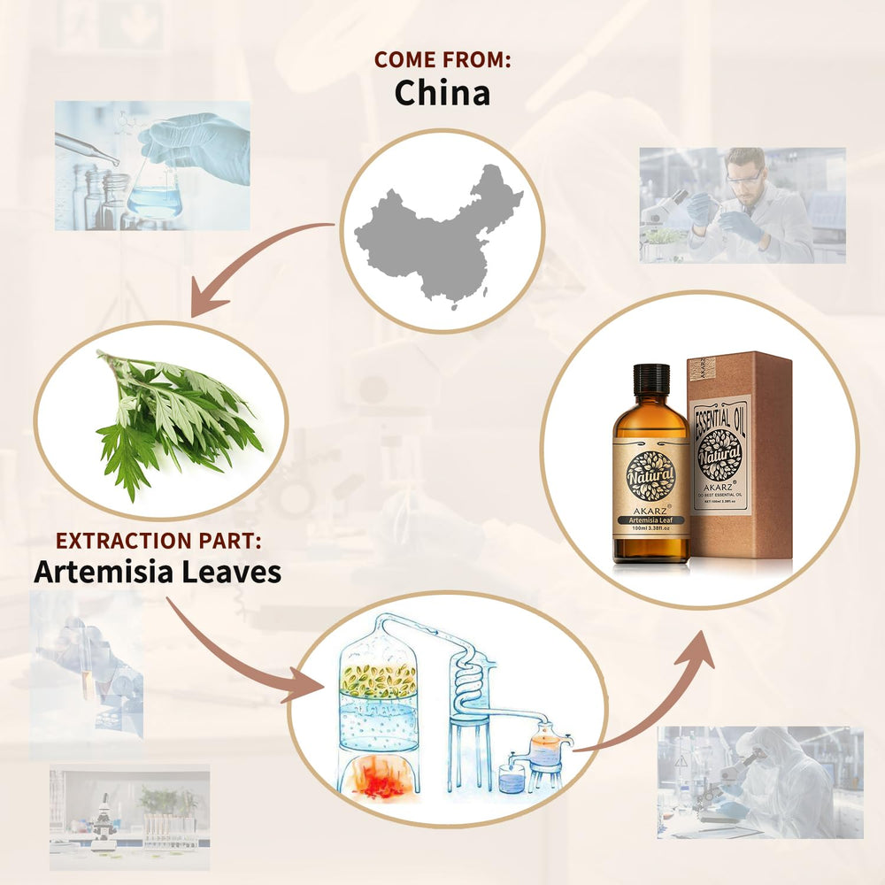 AKARZ ginseng oil in dark amber glass packaging helps maintain freshness
