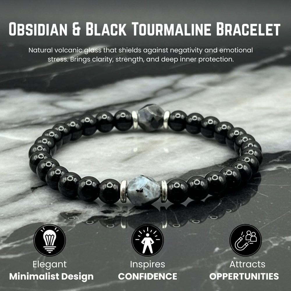 AKDNZ handmade gemstone bracelet flatlay emphasizing texture and balance
