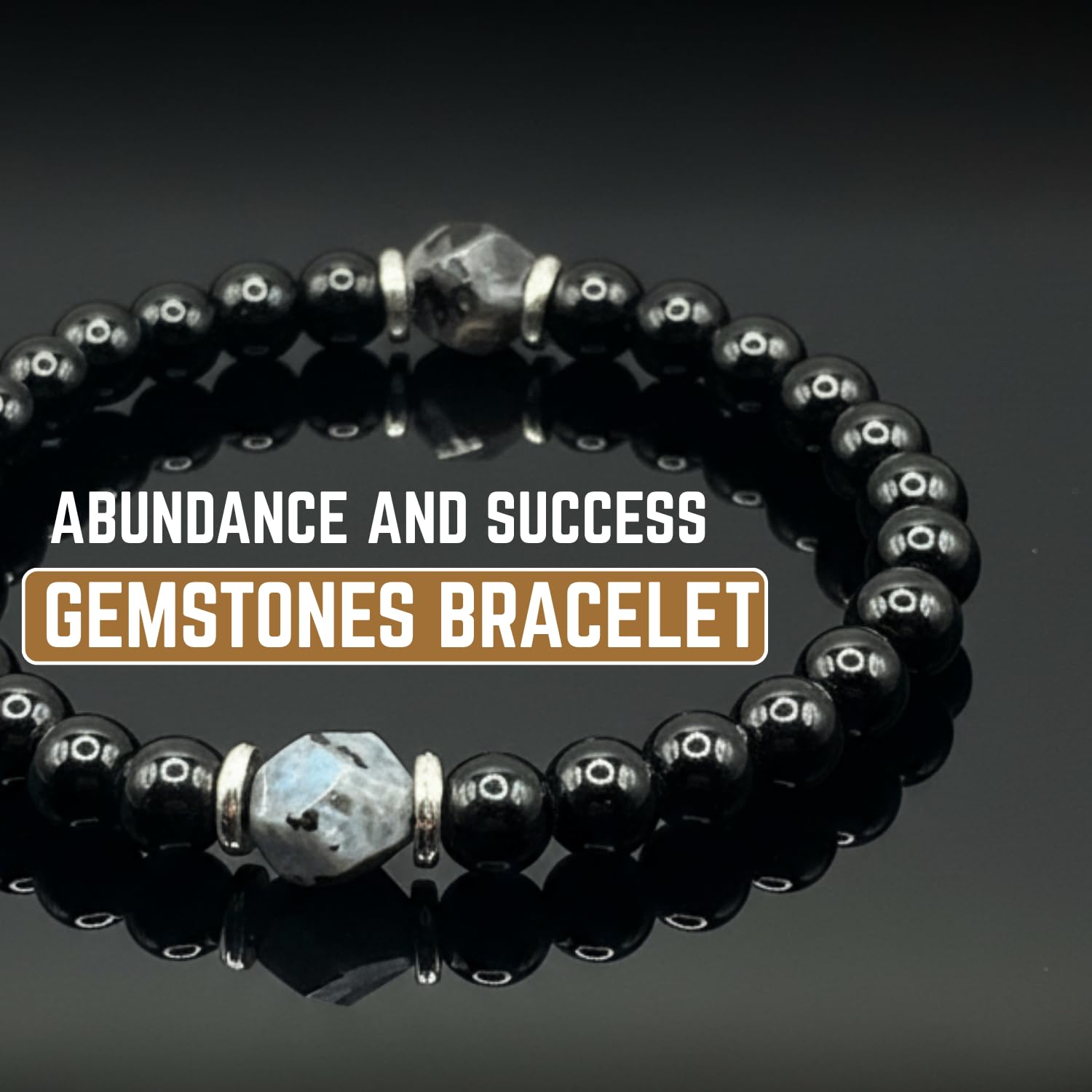 AKDNZ obsidian-tourmaline bracelet gift packaging suitable for special occasions