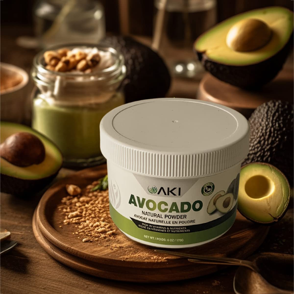 AKI Avocado Superfood Powder for post-workout nutrition and recovery