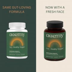 Akkermy Made in USA seal on probiotic packaging