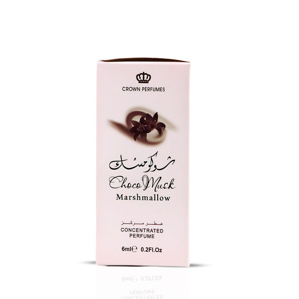 Choco Musk Marshmallow base notes blending vanilla cacao for creamy finish.