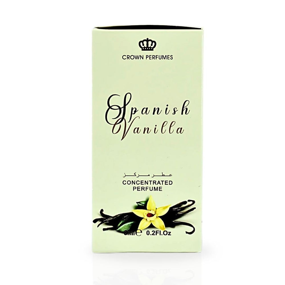 Close-up of vanilla heart notes in Al-Rehab Spanish Vanilla perfume oil.