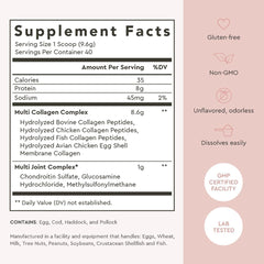 Alaya Naturals collagen scoop measuring portion for easy daily collagen intake.
