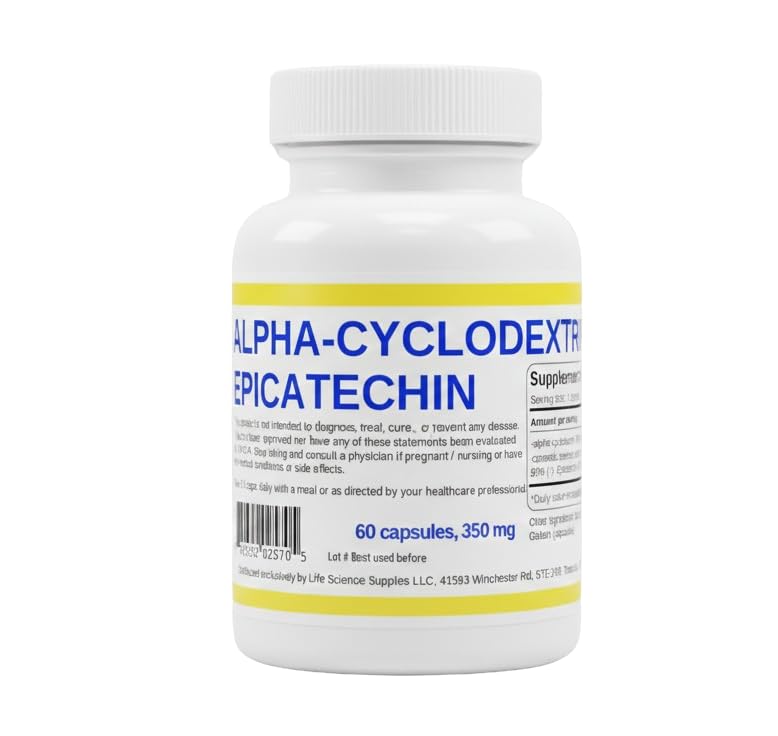 Albochemicals Alpha-Cyclodextrin Epicatechin bottle for daily wellness