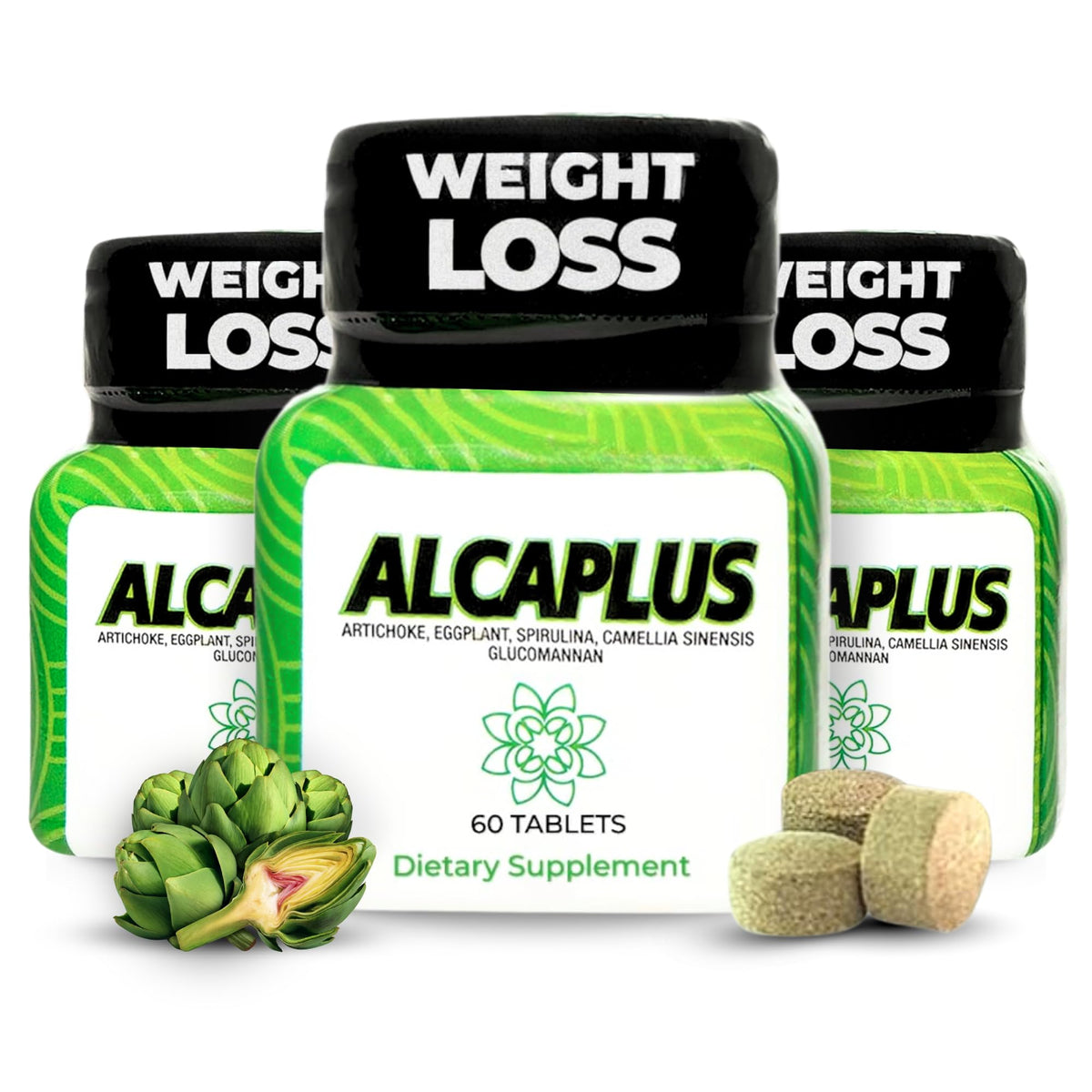 ALCAPLUS Artichoke Detox bottle supports gentle detox and digestive comfort.