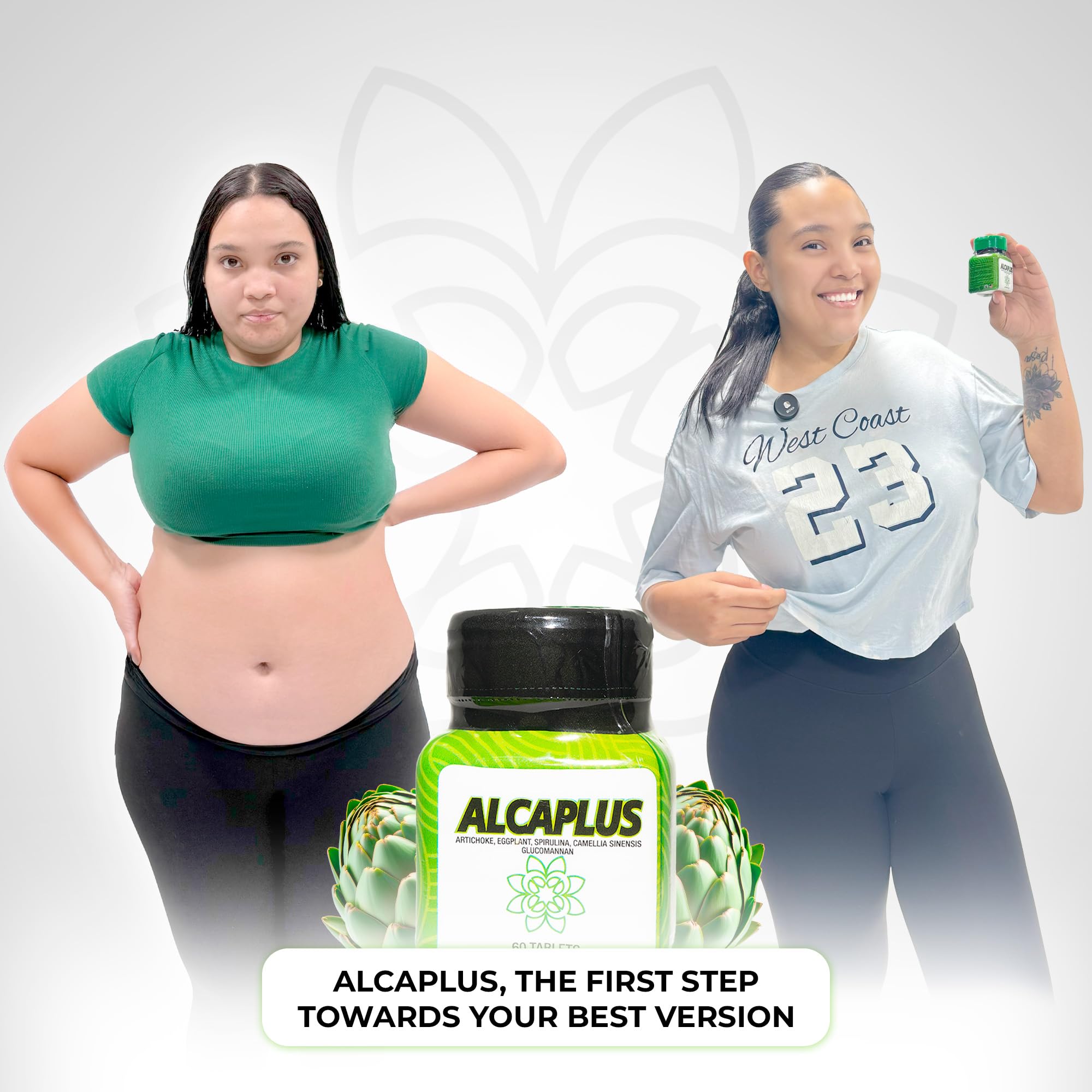 ALCAPLUS Glucomannan Satiety capsules help with fullness after meals.