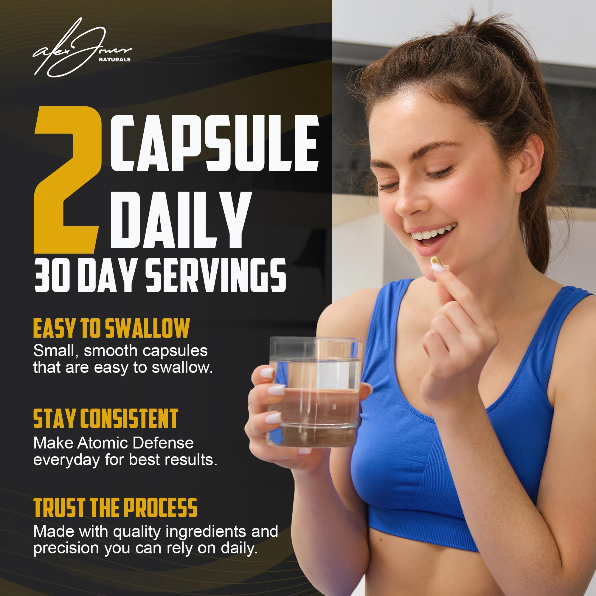 Cumin extract capsules emphasize traditional wellness in Atomic Defense.