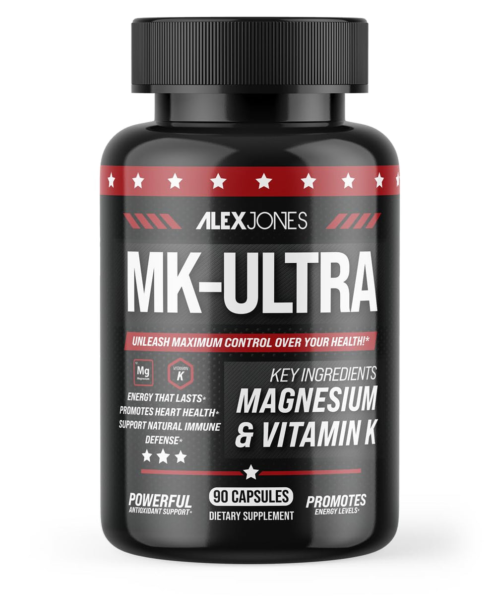 Premium packaging showcasing MK Ultra Wellness name and ingredients