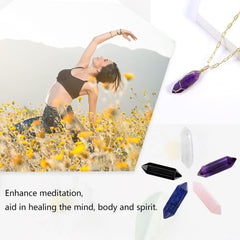 AlexCRAFT rose quartz hexagonal point for mood and mindful gifting.