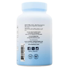 Gluten-free Magnesium Glycinate bottle emphasizes bone and nerve support.