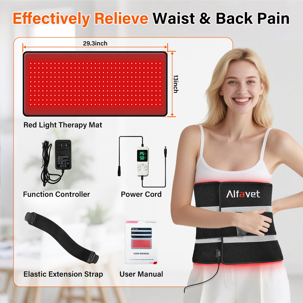Alfavet at-home therapy setup for convenient routine or rest time.