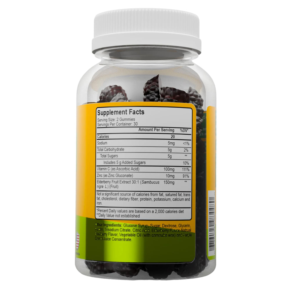ALFA VITAMINS blueberry-flavor gummies serve offers a tasty daily wellness option.