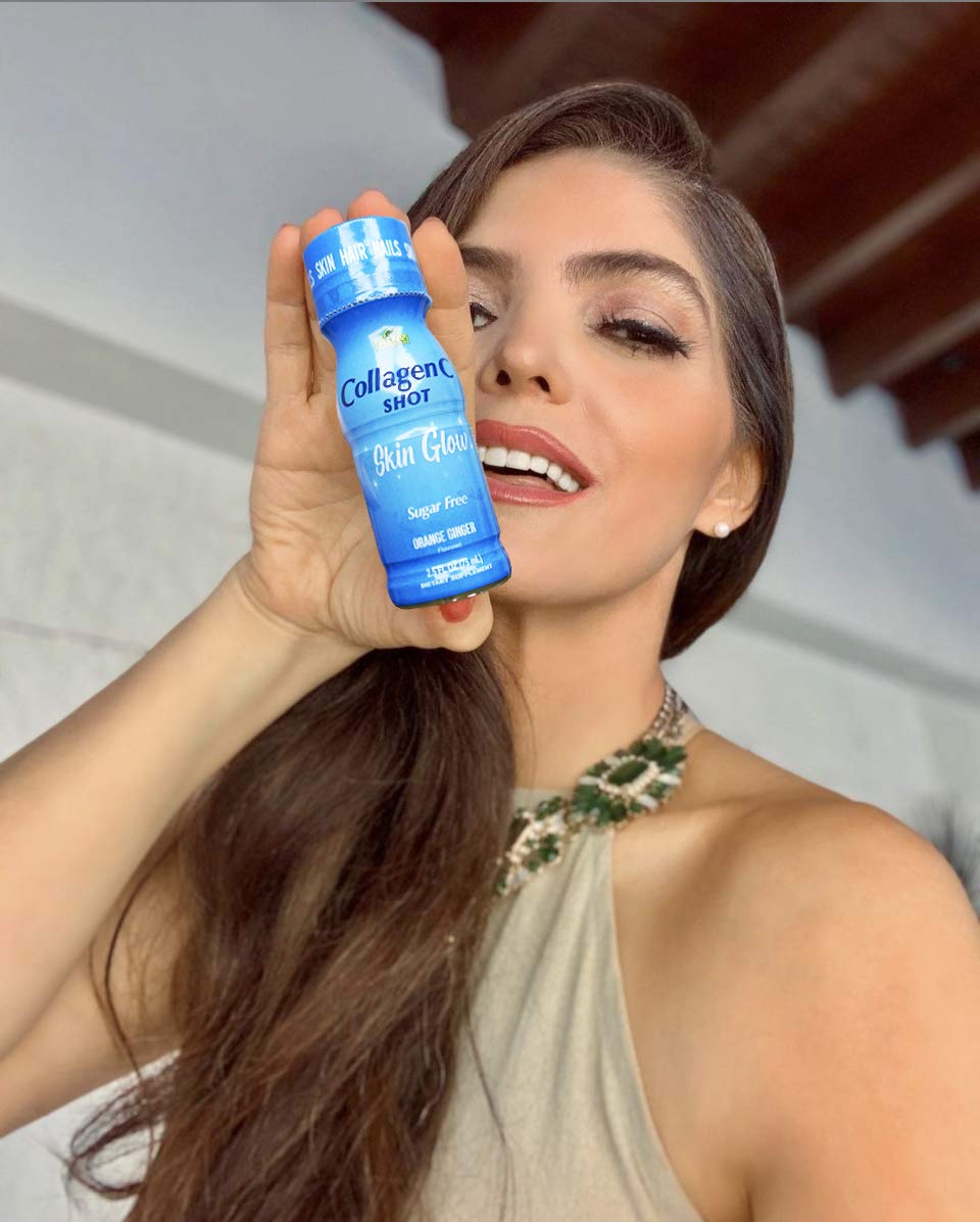 ALFA VITAMINS CollagenC orange-ginger flavor visual for refreshing intake