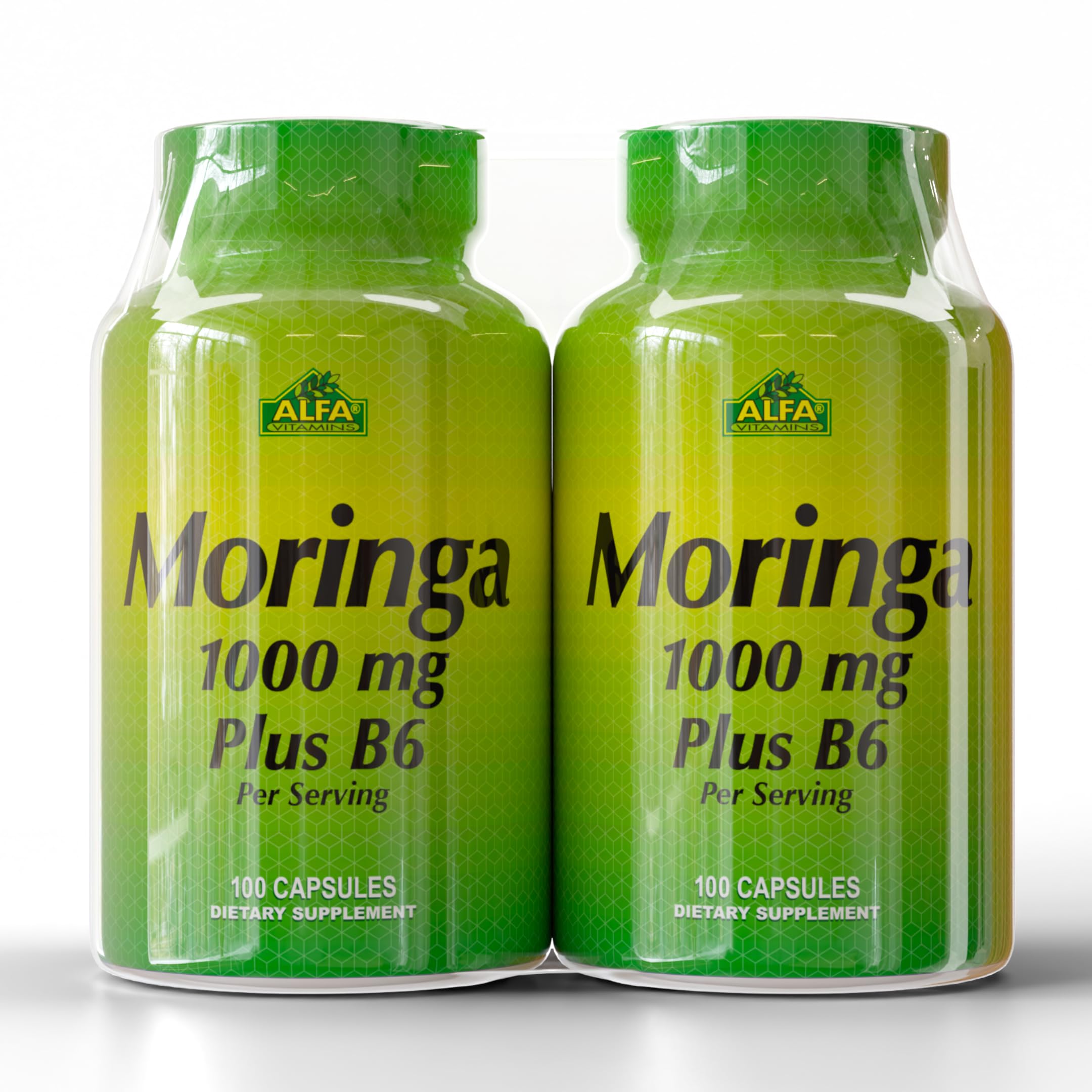Alfa Vitamins Moringa capsule for daily nutrient-dense support.