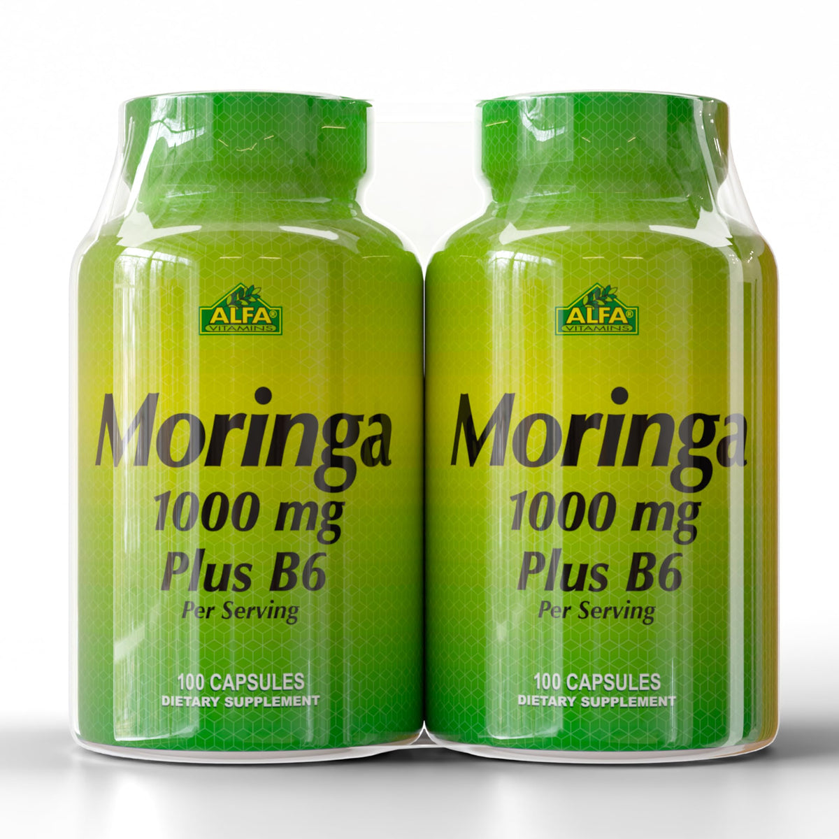 Alfa Vitamins Moringa capsule for daily nutrient-dense support.