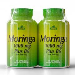 Alfa Vitamins Moringa capsule for daily nutrient-dense support.