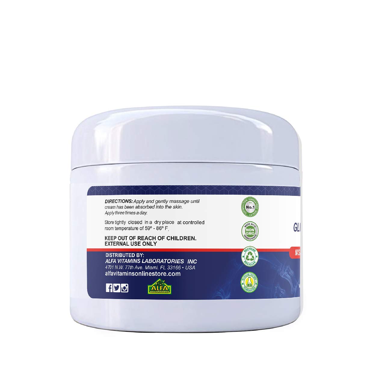 ALFLEXIL 4oz tube portable provides on-the-go support for active lifestyles.