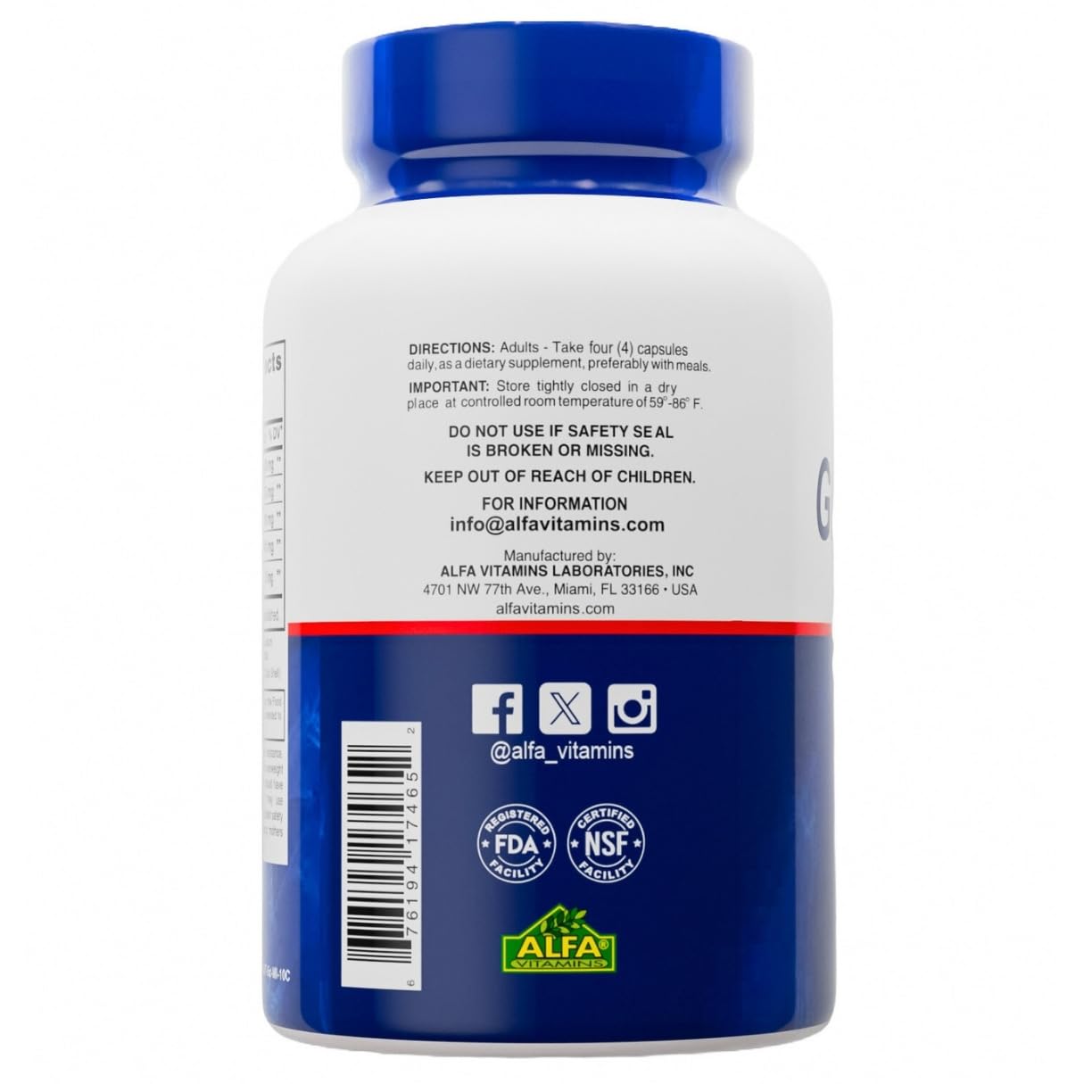ALFLEXIL joint-support capsules close-up for an active lifestyle.