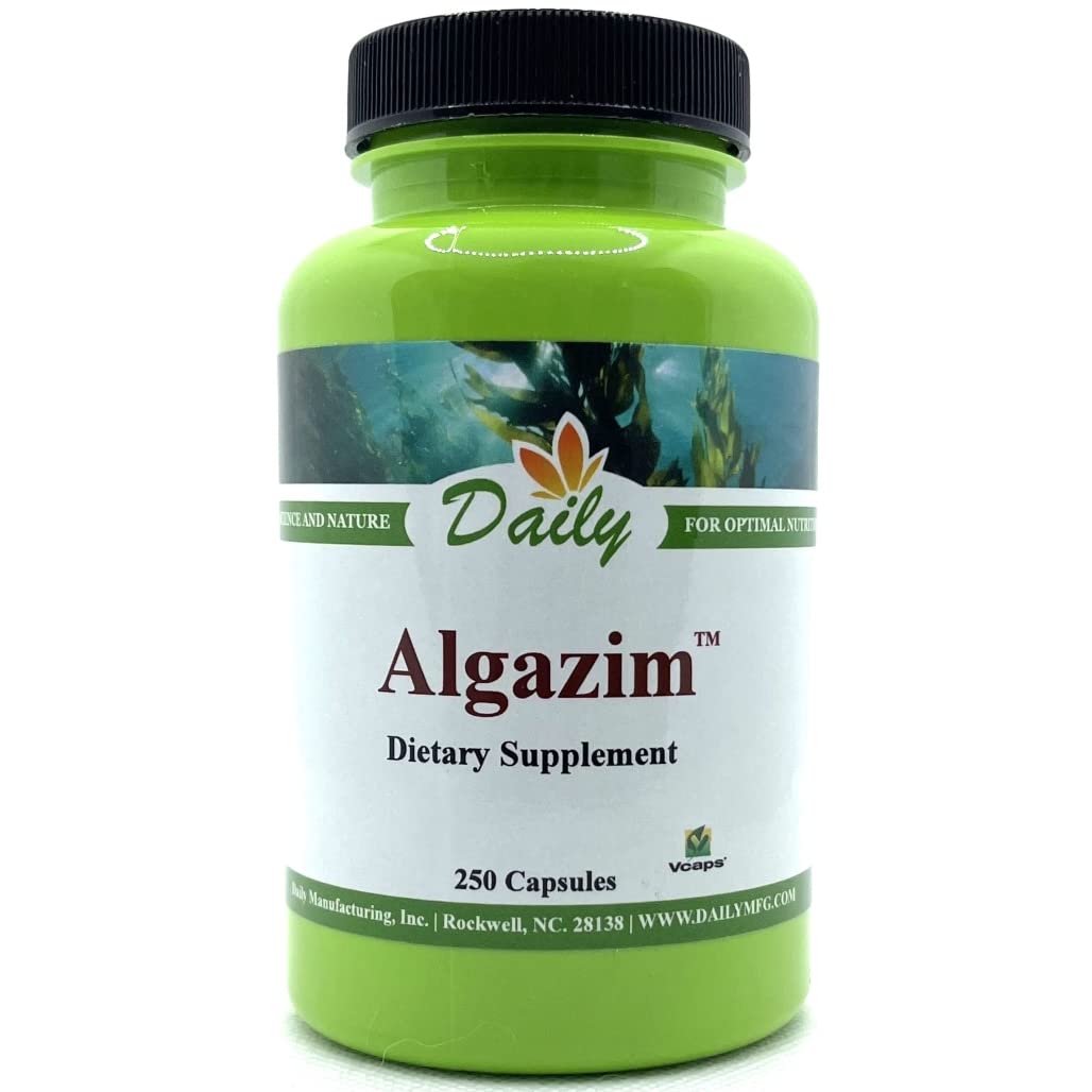 Algazim Norwegian sea kelp capsule, a convenient daily iodine source