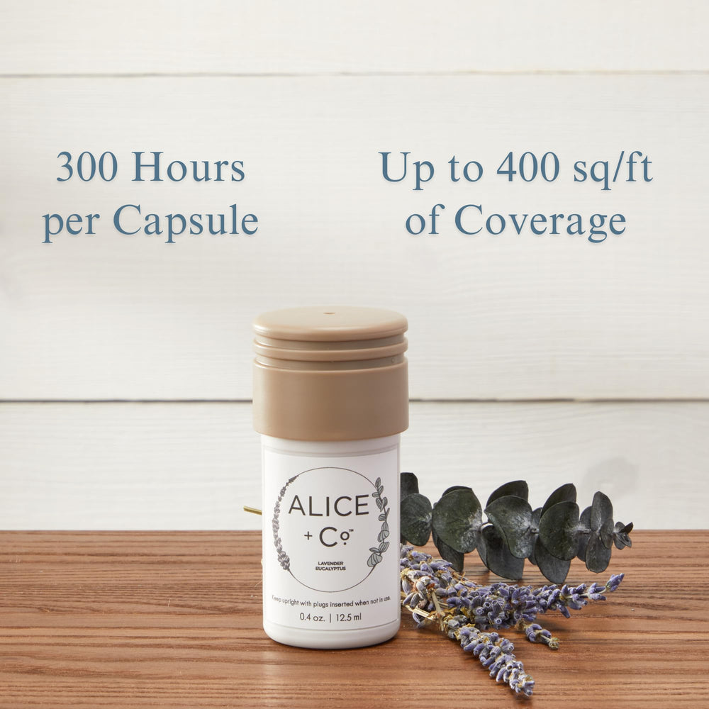 Alice + Co. Mini Diffuser refill capsule for extended fragrance life