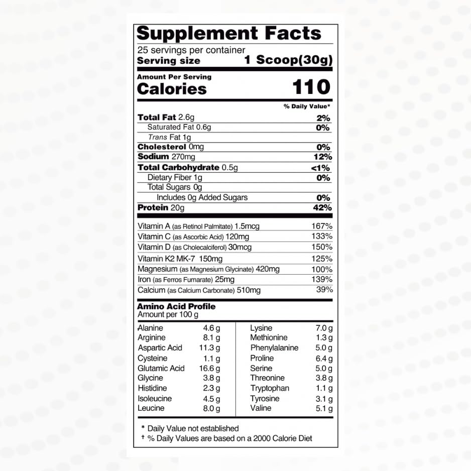Alicia Machado Diet Plan rice pudding shake nutrition panel highlights protein and vegan ingredients