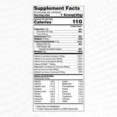 Alicia Machado Diet Plan rice pudding shake nutrition panel highlights protein and vegan ingredients
