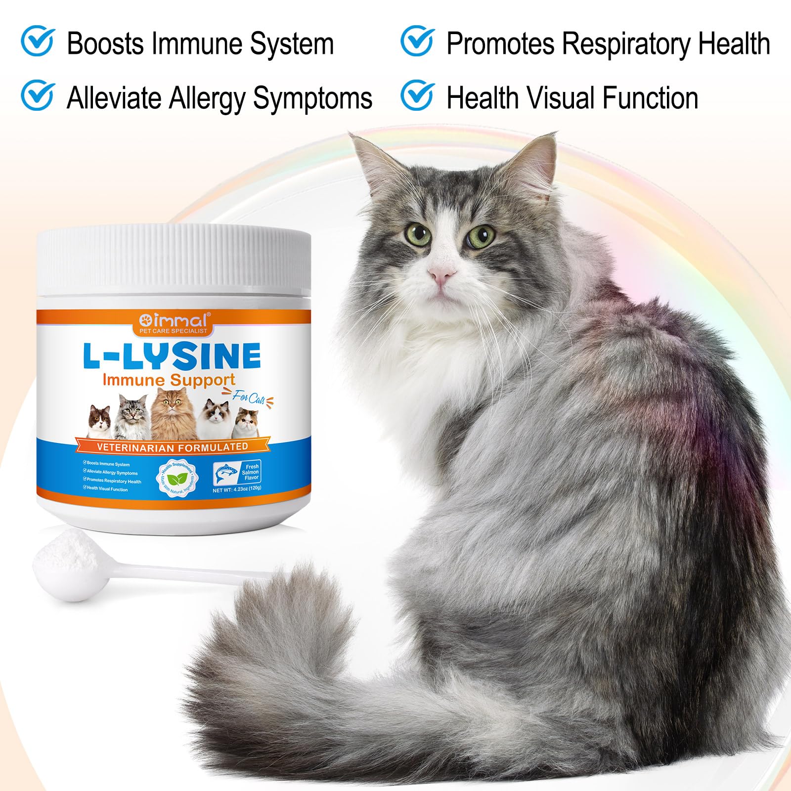 Packaging and label of ALIVO L-Lysine powder ready for online shoppers.