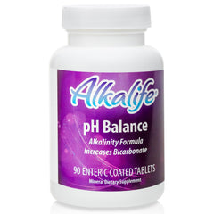 Alkalife pH Balance Tablet bottle offering convenient daily pH support.