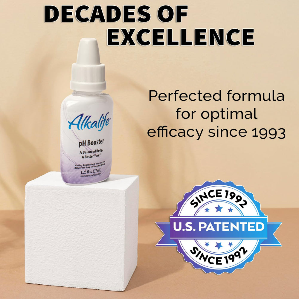 Alkalife pH Booster Drops measuring dropper enables precise dosing.