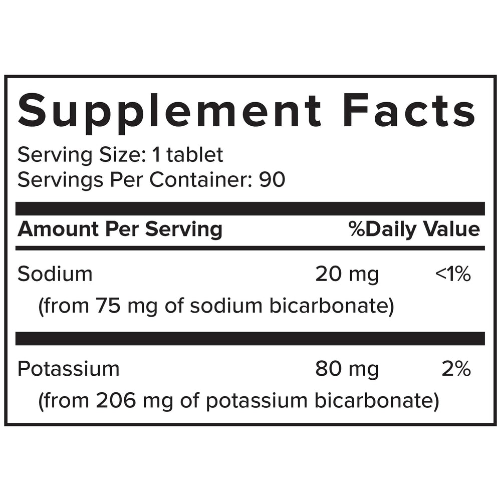 Alkalife tablet taken with meals for best absorption and routine.