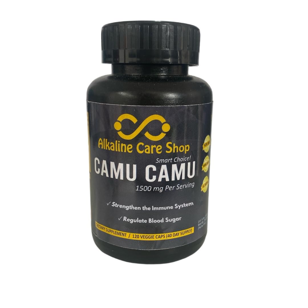 Alkaline Care Camu Camu Peruvian rainforest sourcing highlights sustainable ingredients.